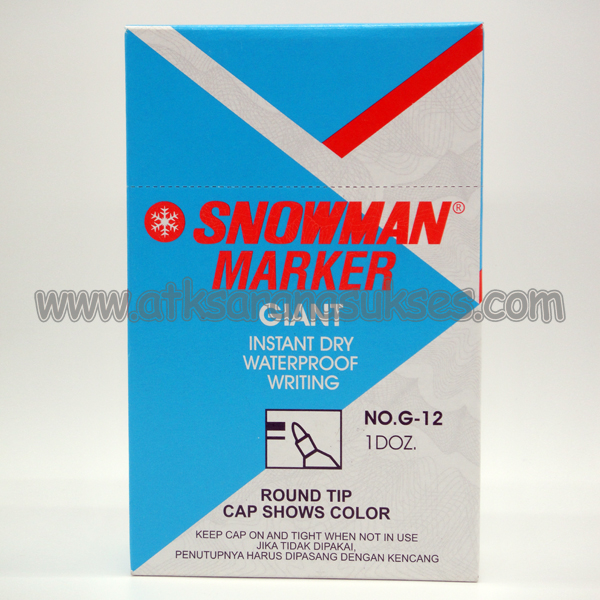 Spidol Snowman G-12 - Image 3