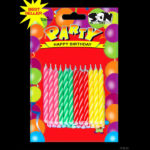 Lilin Ulang Tahun Spiral Isi 24 pcs