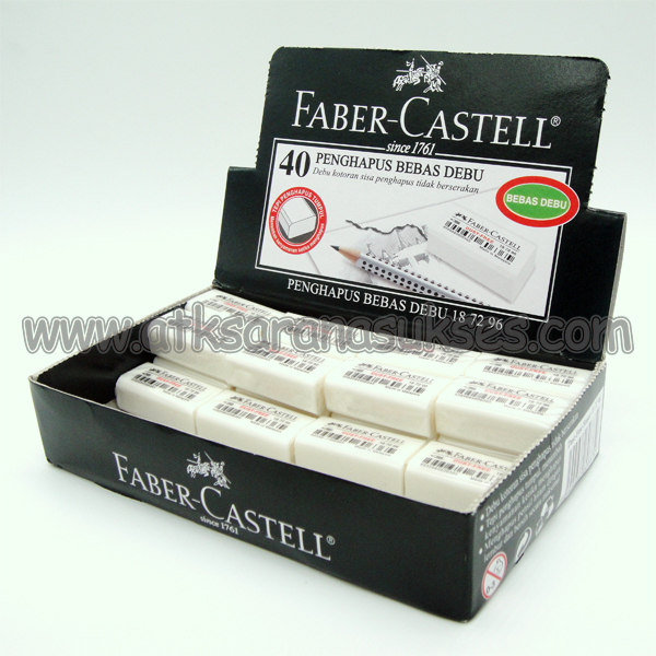 Penghapus Faber Castell Putih B40 - Image 3